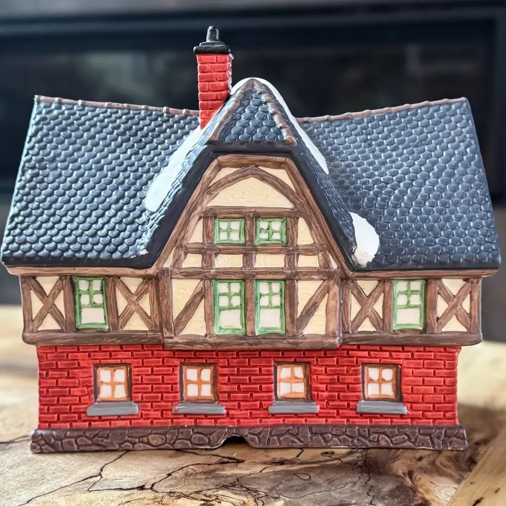 1993 Dickens Keepsake Village ACE HARDWARE Lighted House OWell Christmas Novelty